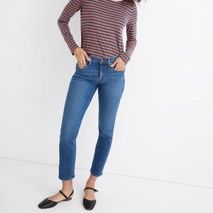 NWT Madewell Stovepipe Jeans Size 32 W Tencel Wash